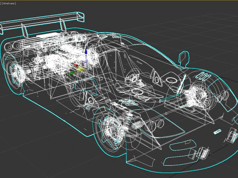 McLaren F1 1994 3D Model
