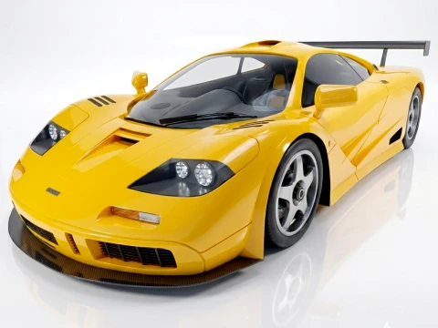McLaren F1 1994 3D Model