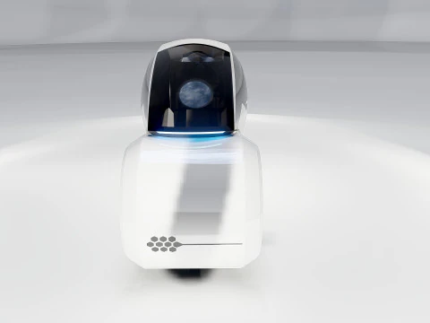 Tron Legacy White Light Cycle 3D Model