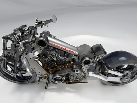 Confederate P120 3D Model