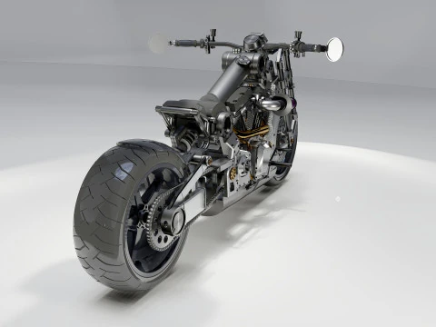 Confederate P120 3D Model