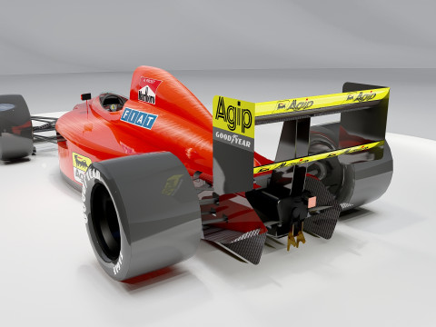 Ferrari F1 F641 3D Model