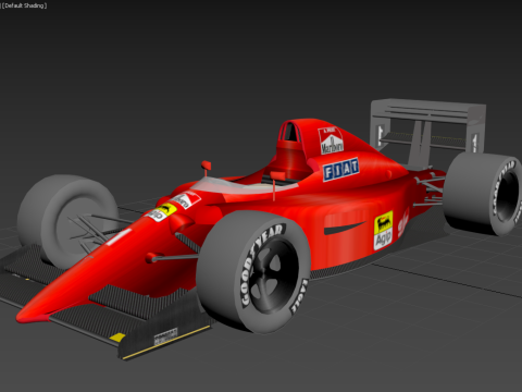 Ferrari F1 F641 3D Model