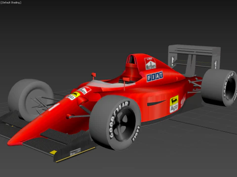 Ferrari F1 F641 3D Model