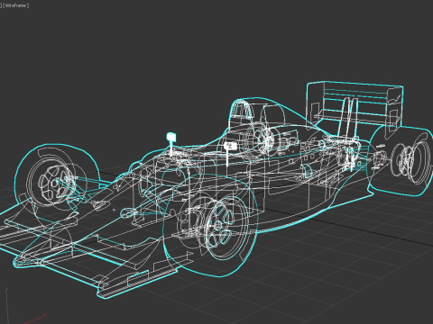 Ferrari F1 F641 3D Model