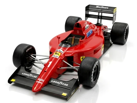 Ferrari F1 F641 Model 3D