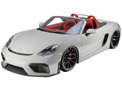 Porsche 718 Boxster Spyder 3D Model
