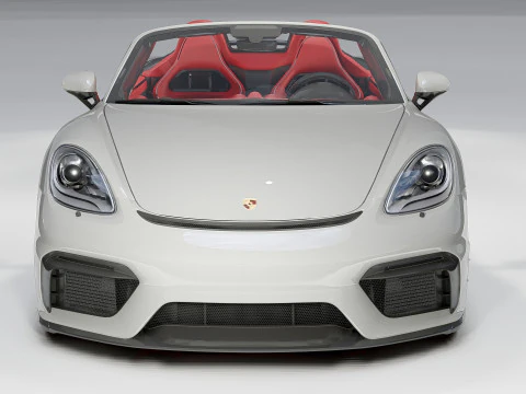 Porsche 718 Boxster Spyder 3D Model