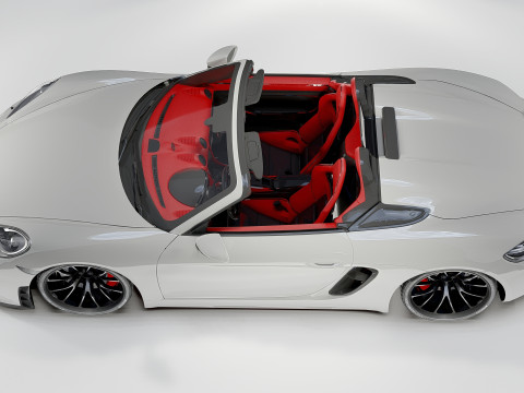 Porsche 718 Boxster Spyder 3D Model