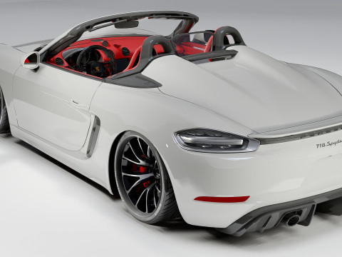Porsche 718 Boxster Spyder 3D Model