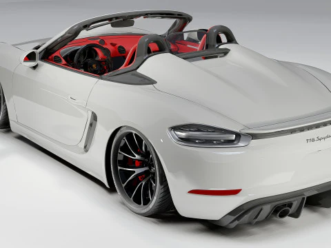 Porsche 718 Boxster Spyder 3D Model