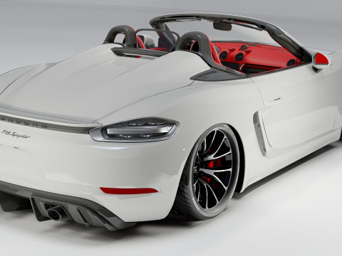 Porsche 718 Boxster Spyder 3D Model
