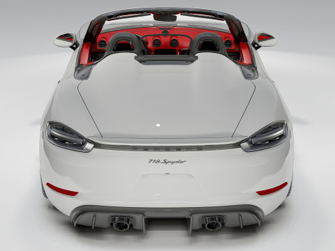Porsche 718 Boxster Spyder 3D Model