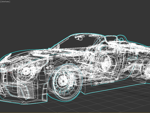 Porsche 718 Boxster Spyder 3D Model