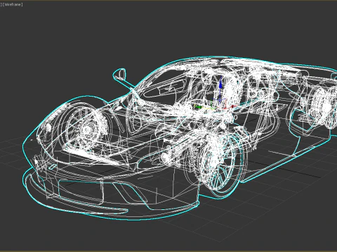 Ferrari La Ferrari 1 3D Model