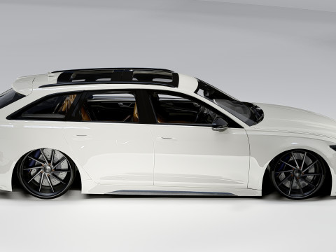 Audi RS6 Avant 2024 3D Model