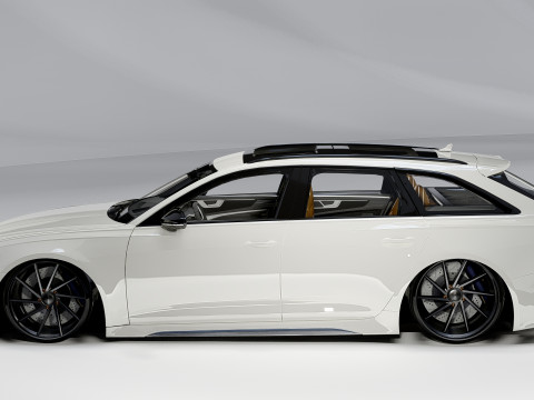 Audi RS6 Avant 2024 3D Model