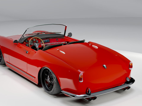 Alfa Romeo Giulietta Spider 1955 Modelo 3D