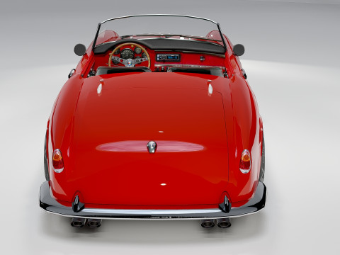 Alfa Romeo Giulietta Spider 1955 Modelo 3D