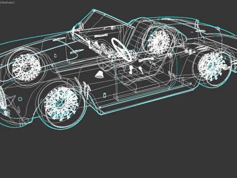Alfa Romeo Giulietta Spider 1955 Modelo 3D