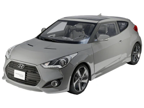 Hyundai Veloster Turbo R Spec 3D Model