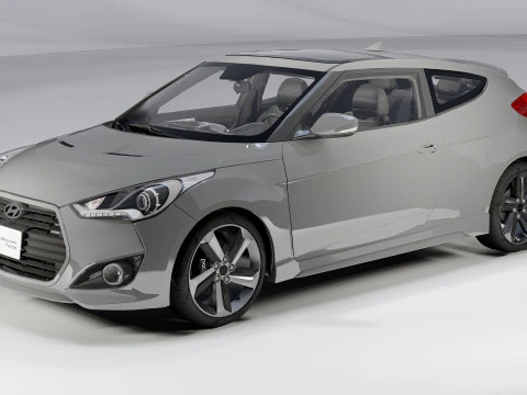 Hyundai Veloster Turbo R Spec 3D Model
