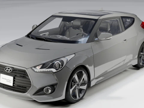Hyundai Veloster Turbo R Spec 3D Model