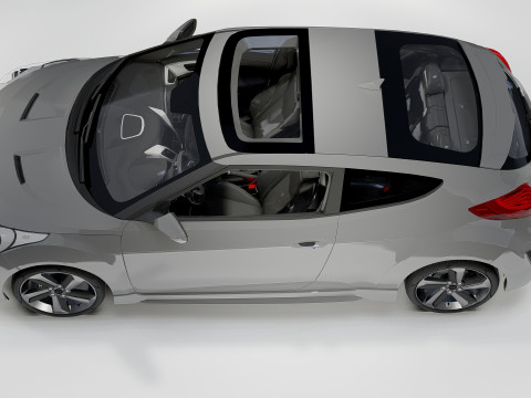 Hyundai Veloster Turbo R Spec Modello 3D