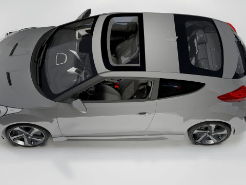 Hyundai Veloster Turbo R Spec 3D Model