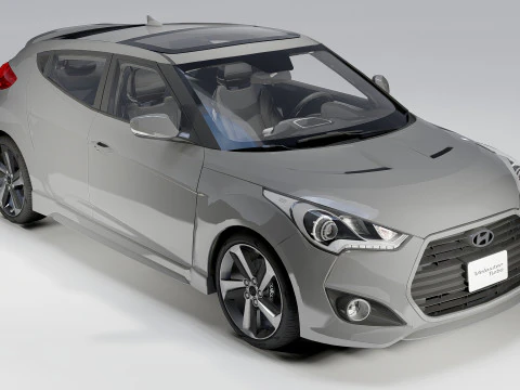 Hyundai Veloster Turbo R Spec 3D Model