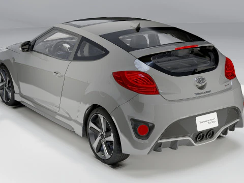 Hyundai Veloster Turbo R Spec 3D Model