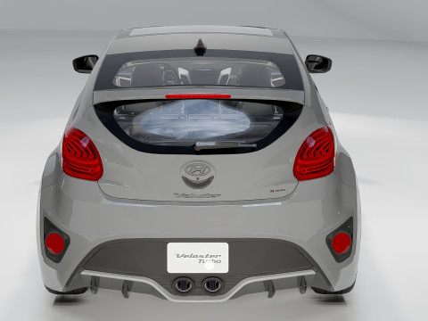 Hyundai Veloster Turbo R Spec Modello 3D