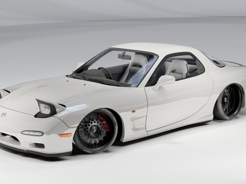 Mazda RX-7 3D मॉडल