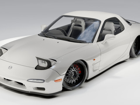 Mazda RX-7 3D मॉडल