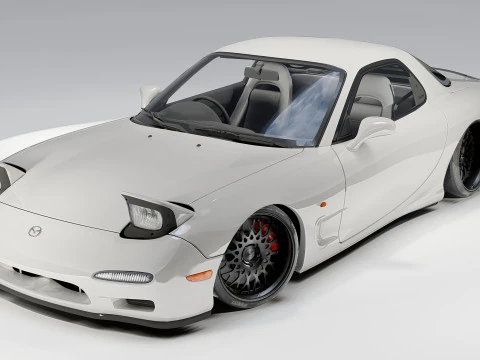 Mazda RX-7 3D Model