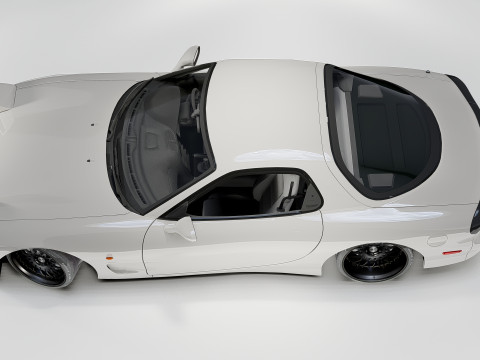Mazda RX-7 3D मॉडल