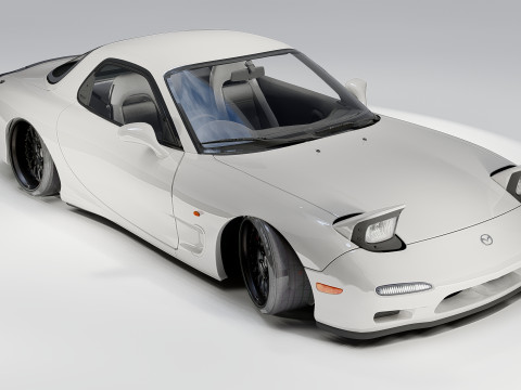 Mazda RX-7 3D मॉडल