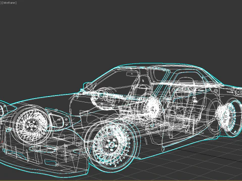 Mazda RX-7 3D Model