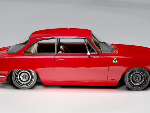 Alfa Romeo Giulia GTA 3D 모델