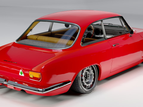Alfa Romeo Giulia GTA 3D 모델