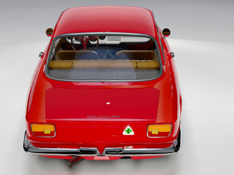 Alfa Romeo Giulia GTA 3D 모델