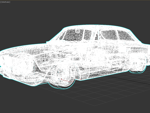 Alfa Romeo Giulia GTA 3D 모델