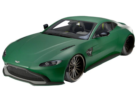 Astona Martina Vantage&rsquo;a Model 3D