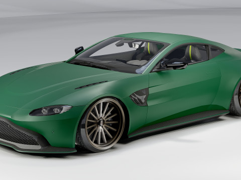 Aston Martin Vantage 3D मॉडल