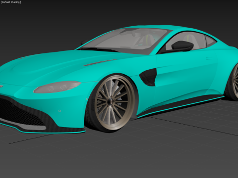 Aston Martin Vantage 3D मॉडल
