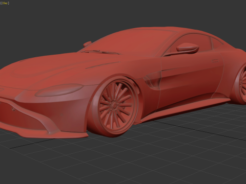 Aston Martin Vantage 3D मॉडल