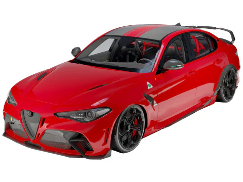 Alfa Romeo Giulia Model 3D