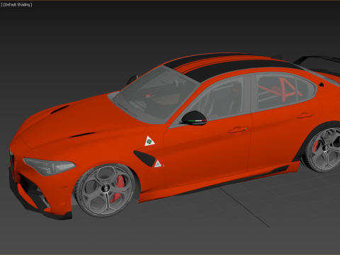 Alfa Romeo Giulia 3D Модель