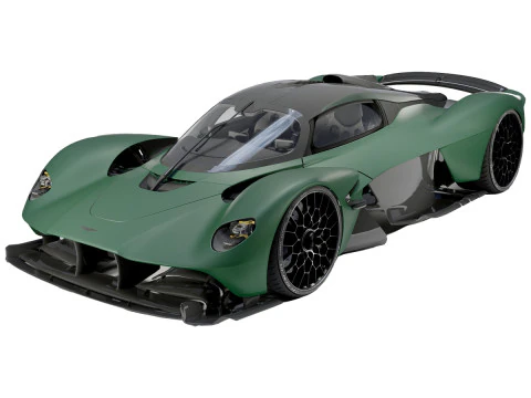 Aston Martin Valkyrie 3D Model