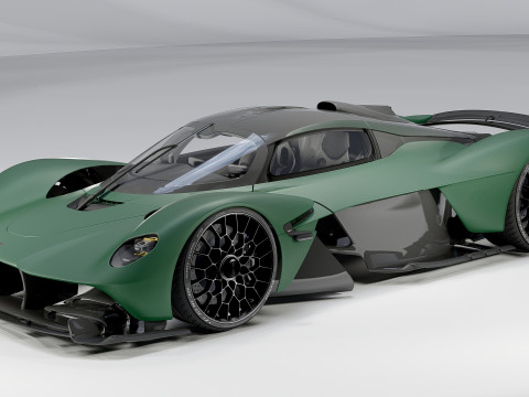 Aston Martin Valkyrie 3Dモデル
